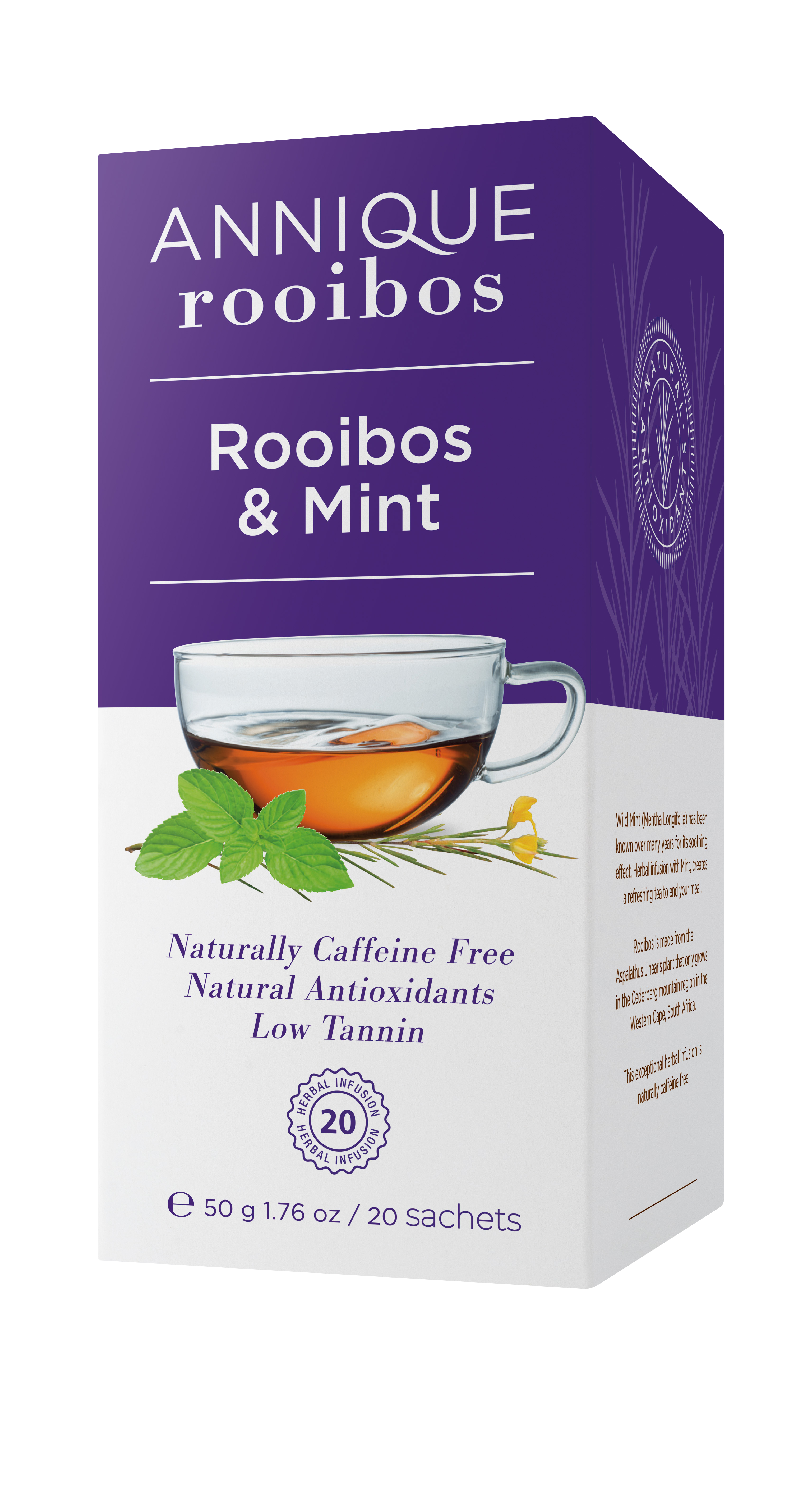 Rooibos & Mint Tea – 50g