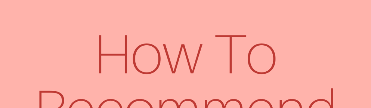 How To Recommend The Right Skin Care Products