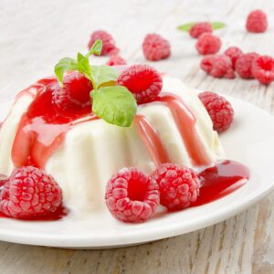 Shake It Up: Panna Cotta with Berry Sauce Recipe