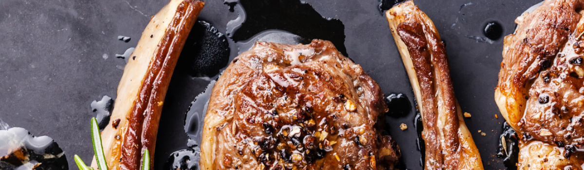 Reuben Riffel: Rooibos and Lemon Marinated Lamb Chops