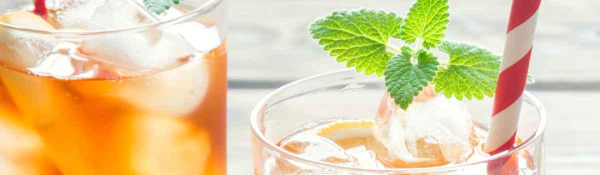 Reuben Riffel: Rooibos, Blueberry and Mint Cocktail