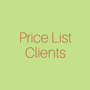 Pricelist for Customers | November 2023