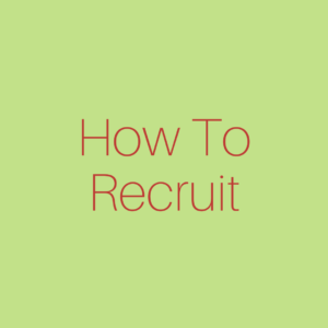 How To Recruit