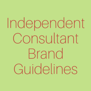 Independent Consultant Brand Guidelines