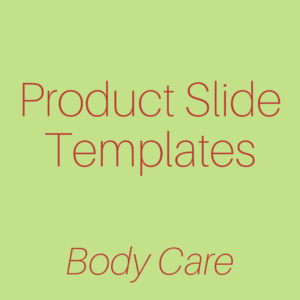Product Slide Templates | Body Care
