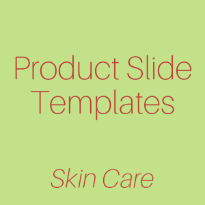 Product Slide Templates | Skin Care