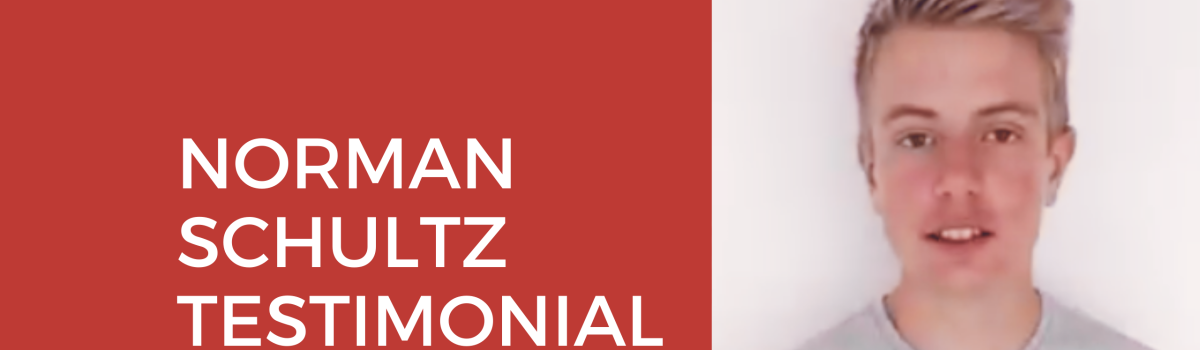 Acne Testimonial: Norman Schultz