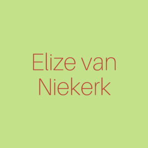 Elize van Niekerk