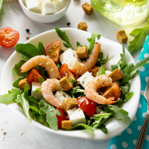 Feta Shrimp Salad