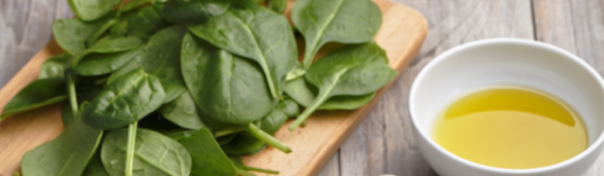 Spinach and Egg Salad