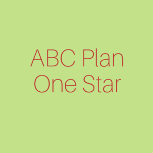 ABC Plan | One Star