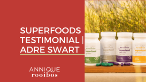 Superfoods Testimonial |  Adre Swart
