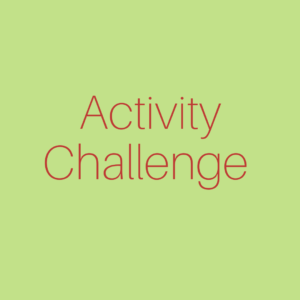 Activity Challenge