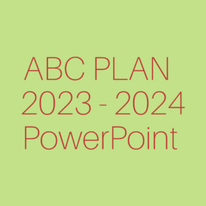 ABC Plan and Changes – Presentation 2023 – 2024