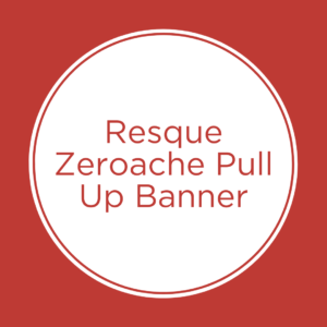 Resque Zeroache Pull Up Banner