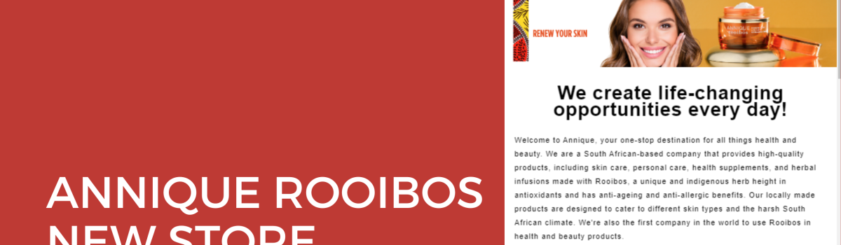 Annique Rooibos New Store Training 2023