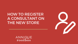 How to register a consultant on the new store