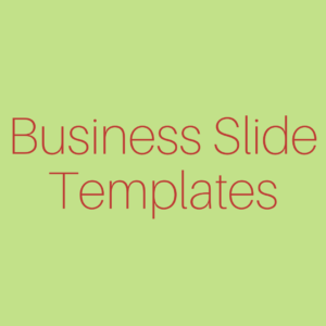 Business Slide Templates