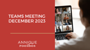 December Teams Meeting 2023