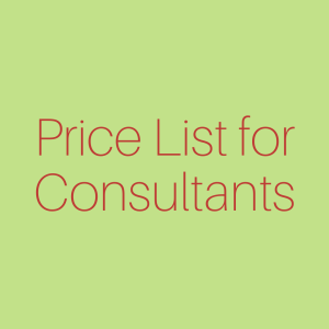 Price List for Consultants | March 2024