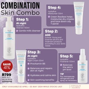 Combination Skin Combo – Product Slide