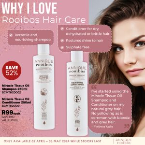 Rooibos Hair Care – Product Slide