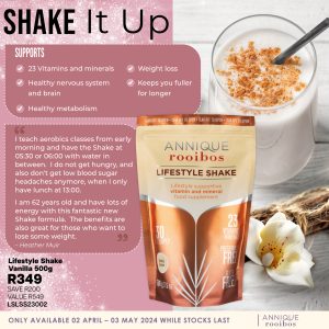 Lifestyle Shake | Shake Recipe – Product Slide