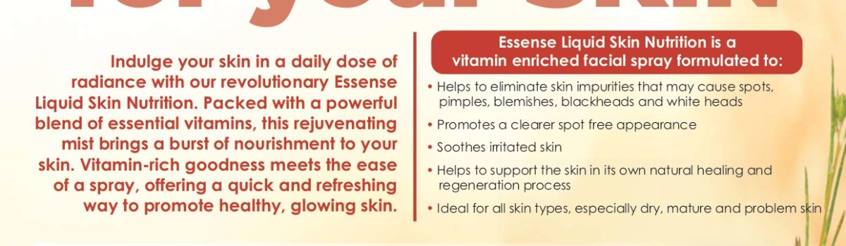 Product Training | Essense Liquid Skin Nutrition