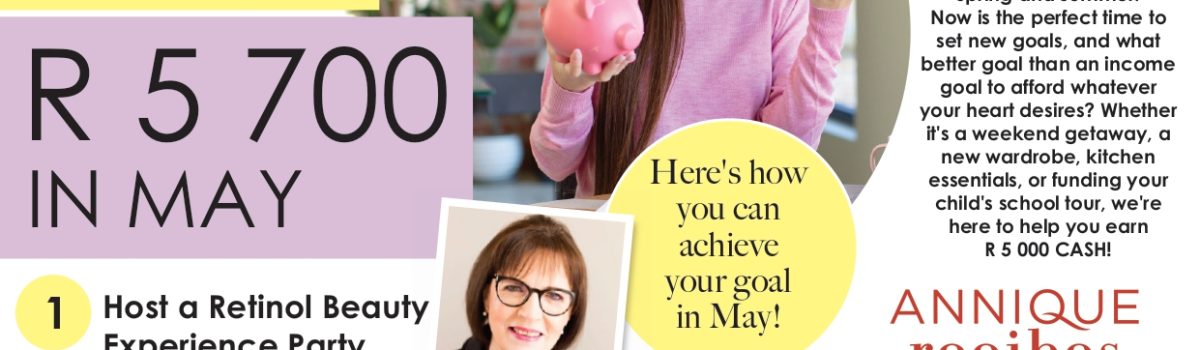 How to Earn R5 700 in May