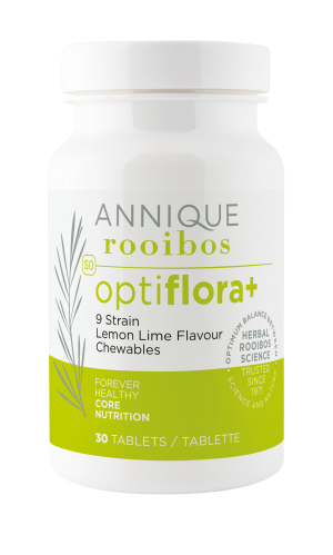 Optiflora+ Lemon Lime Chewable Tablets 30 Tablets